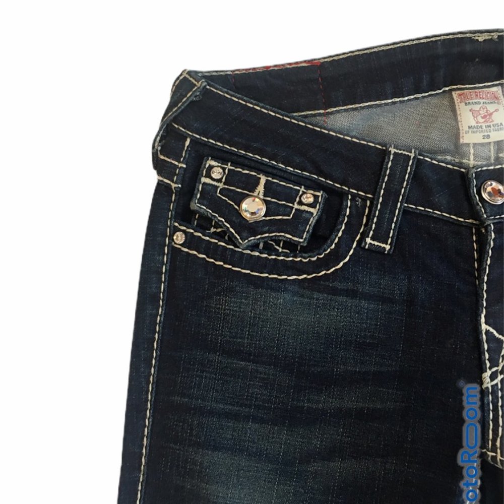 True Religion Disco Joey Big T jeans, size 28 - Picture 3 of 8
